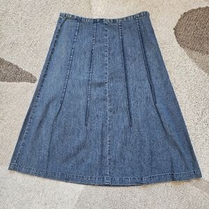 Sundance Blue Denim Skirt